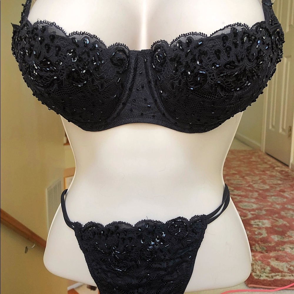 Victoria Secret Push Up Bra 3 piece Set